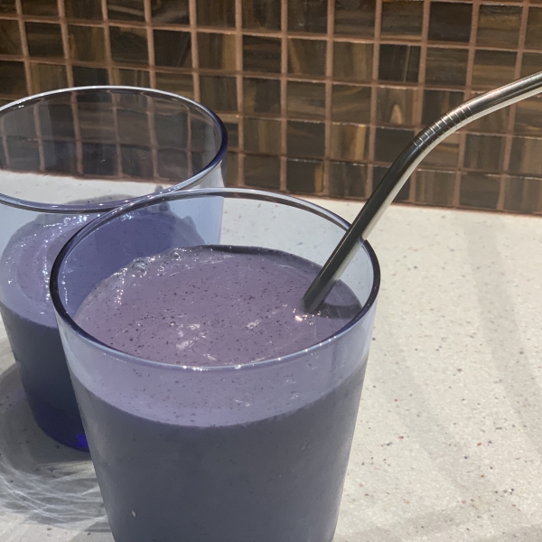 Blueberry Banana Oatmeal Smoothie