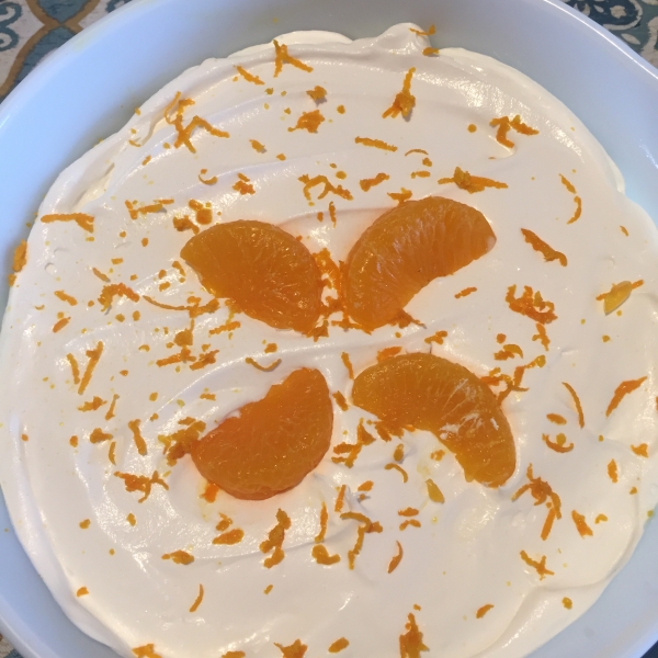 Orange Sherbet Salad