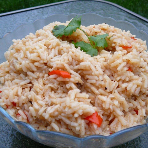 Tasty Spicy Rice Pilaf