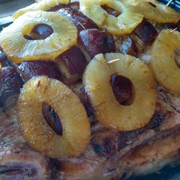 Bone-In Ham Cooked in Beer