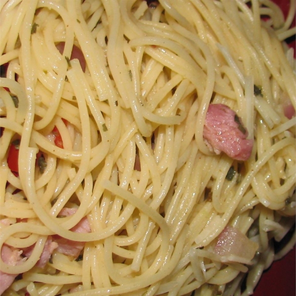 Italian Spaghetti with Ham