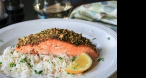 Easy Pistachio-Crusted Salmon