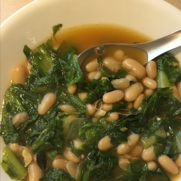 Chef John's Beans and Greens