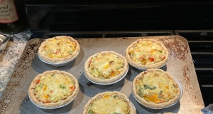 Crab and Artichoke Tarts