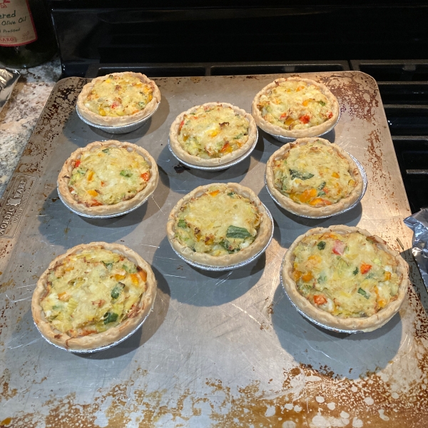 Crab and Artichoke Tarts