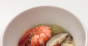Mushroom, Shrimp, and Winter Melon Soup