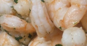 Garlic, Cilantro, and Lime Sauteed Shrimp