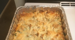 Chicken Lasagna with White Sauce