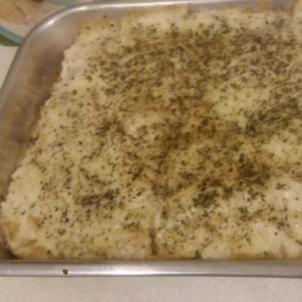 Chicken Lasagna with White Sauce