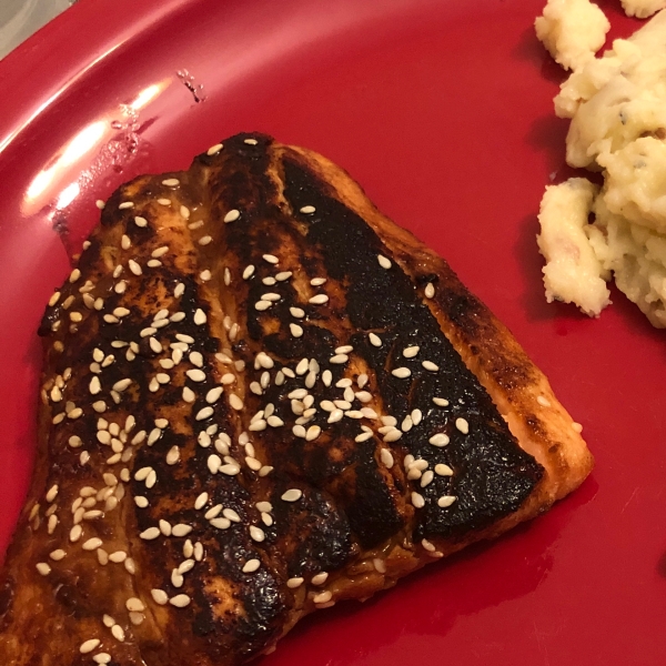 Sesame Grilled Salmon