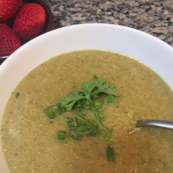 Spicy Cucumber Soup
