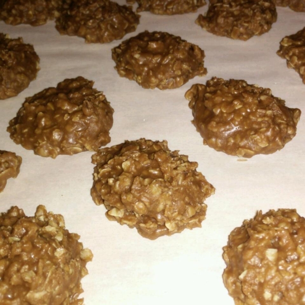 Cinnamon Nutella® No-Bake Cookies