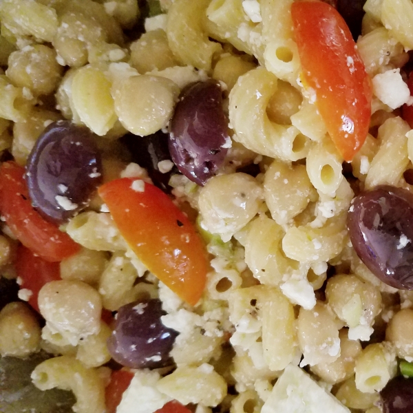 Chickpea Macaroni Salad