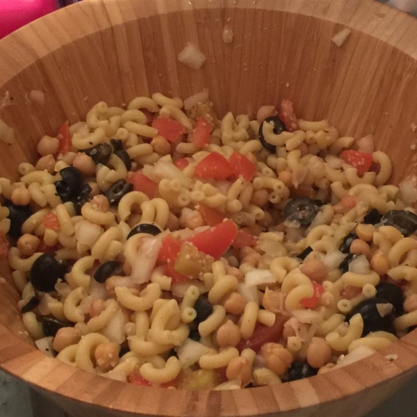 Chickpea Macaroni Salad