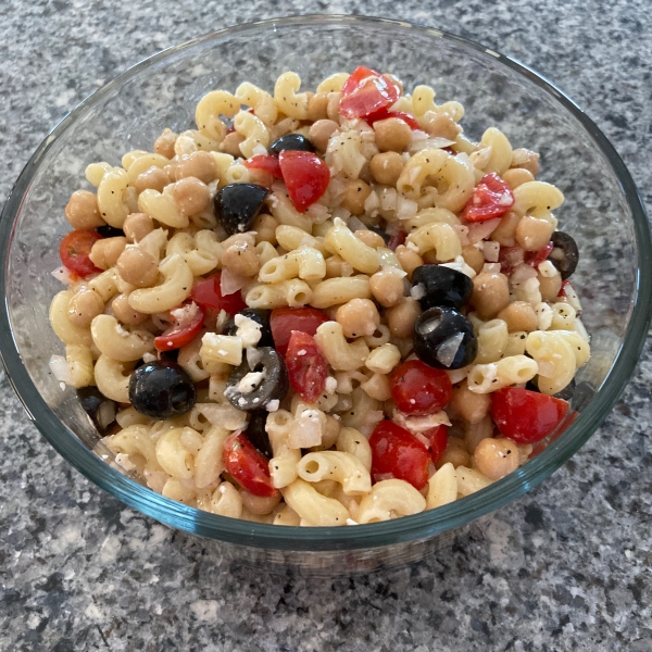 Chickpea Macaroni Salad