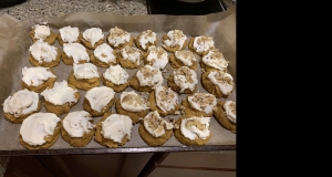 Pumpkin Cookies with Cream Cheese Frosting (The World's Best!)