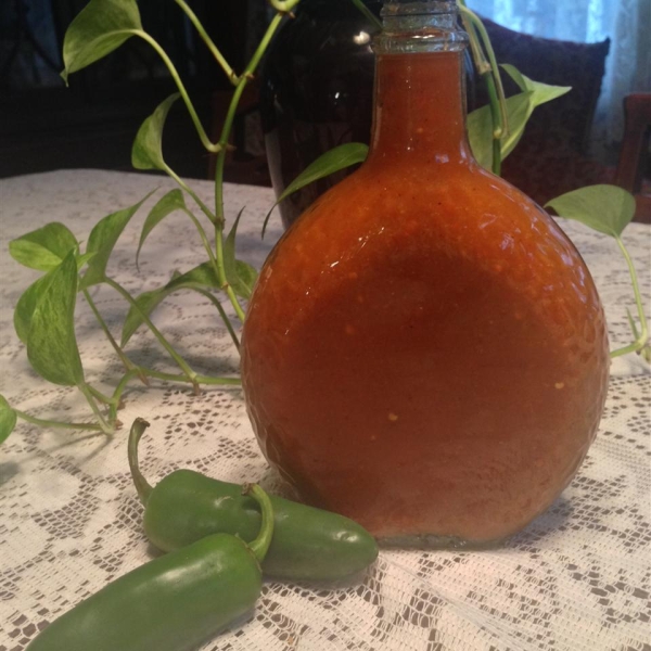 Homemade Habanero Hot Sauce