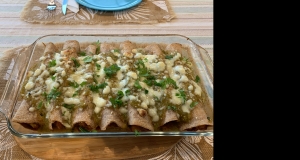 Potato and Bean Enchiladas