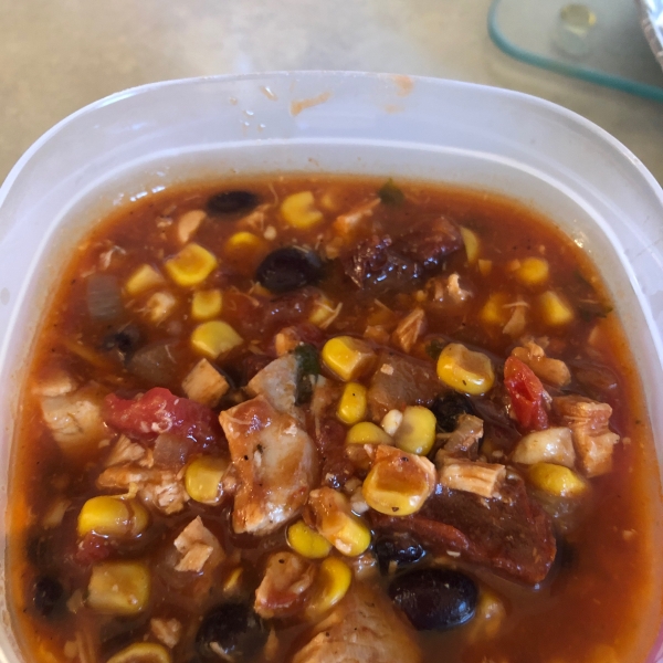 Spicy Chicken Tortilla Soup