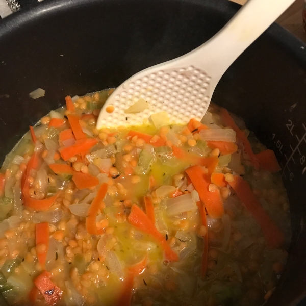 Orange and Lentil Soup