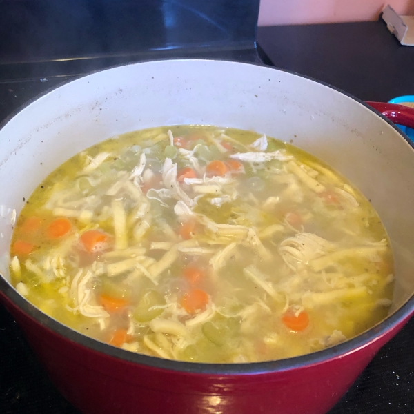 Homemade Chicken Noodle Soup