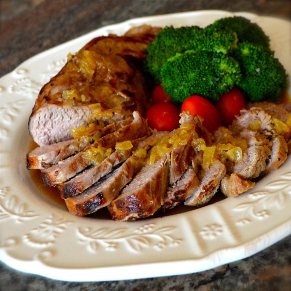 Maple and Garlic Marinated Pork Tenderloin