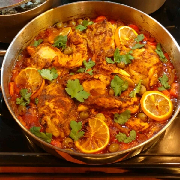 Moroccan Chicken Thighs