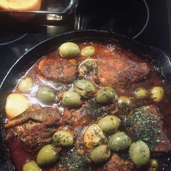 Moroccan Chicken Thighs