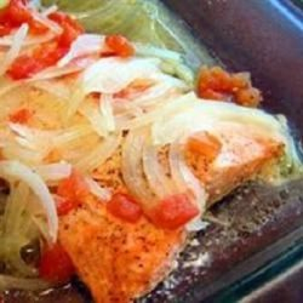 Easy Salmon Acqua Pazza