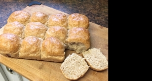 Whole Wheat Sourdough Pull-Apart Buns with Zucchini