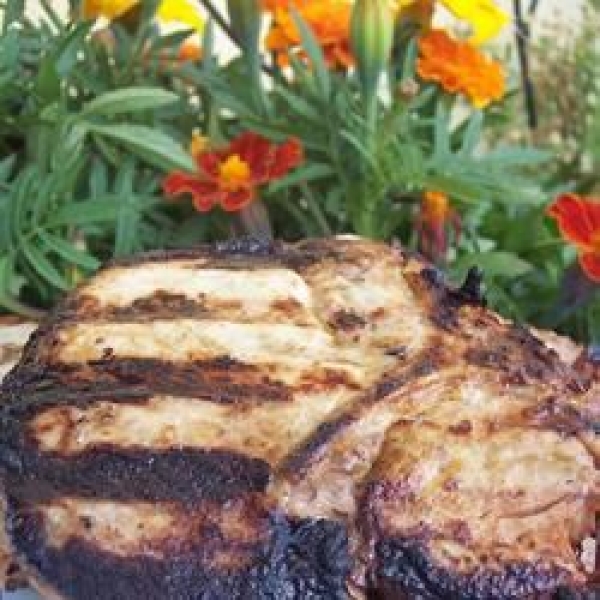 Andrew's Favorite Grilled Pork Chops