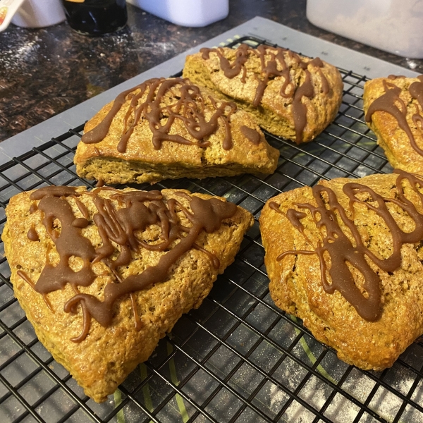 Pumpkin Ginger Scones