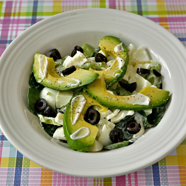 Egg White and Avocado Salad