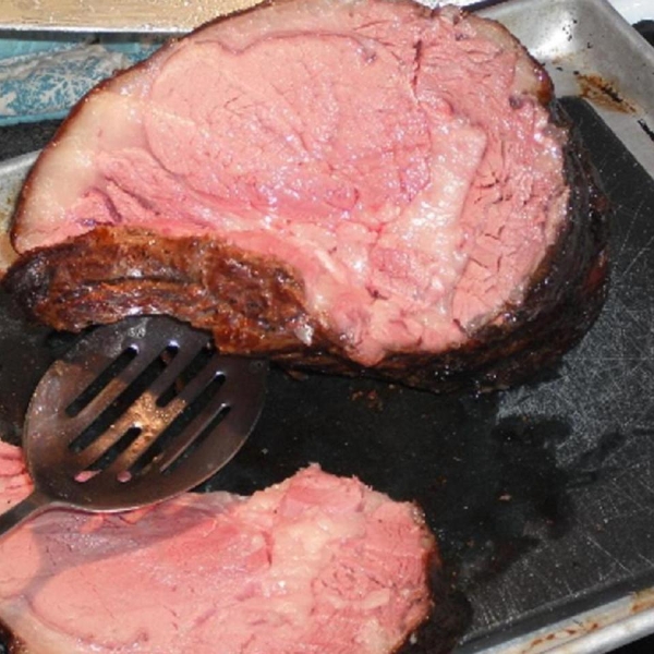 Maple-Smoked Prime Rib