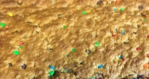 Peanut Butter and Chocolate Monster Cookie Bars