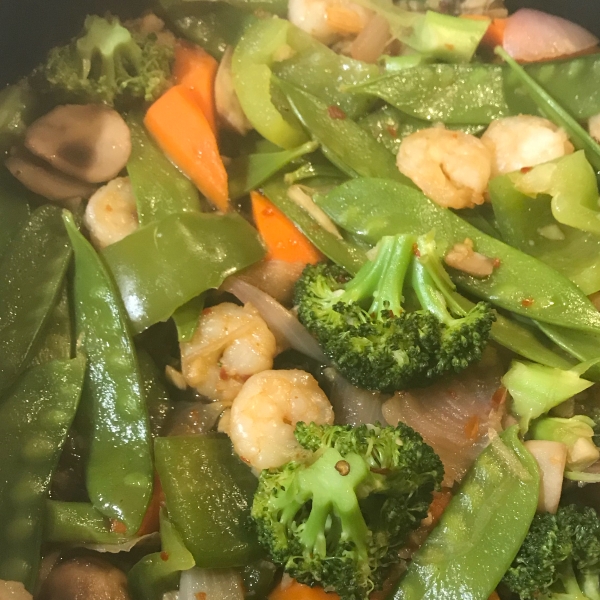 Shrimp Stirfry