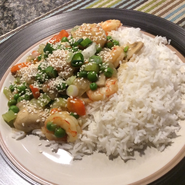 Shrimp Stirfry