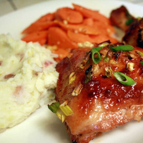 Baked Asian-Style Honey Chicken