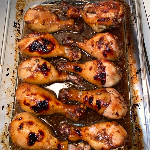 Baked Asian-Style Honey Chicken