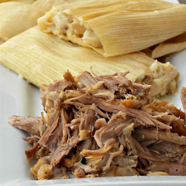 Pork for Tamales