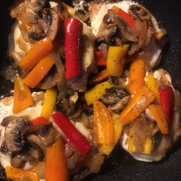 Philly-Style Chicken Cheese Steak