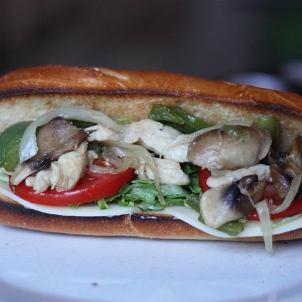 Philly-Style Chicken Cheese Steak