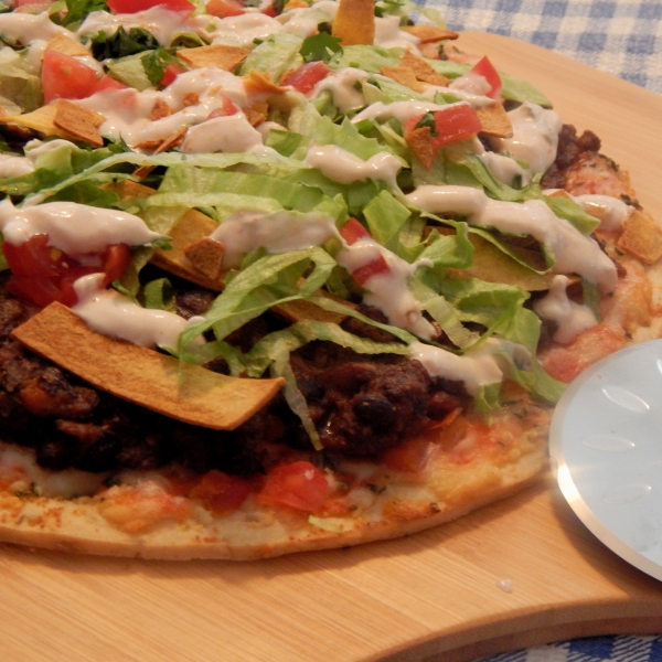 Taco Salad Pizza