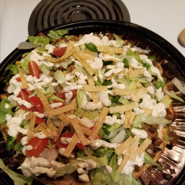 Taco Salad Pizza