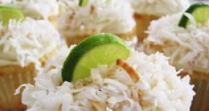 Key Lime-Coconut Cupcakes
