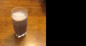 Chocolate and Blueberry Smoothie