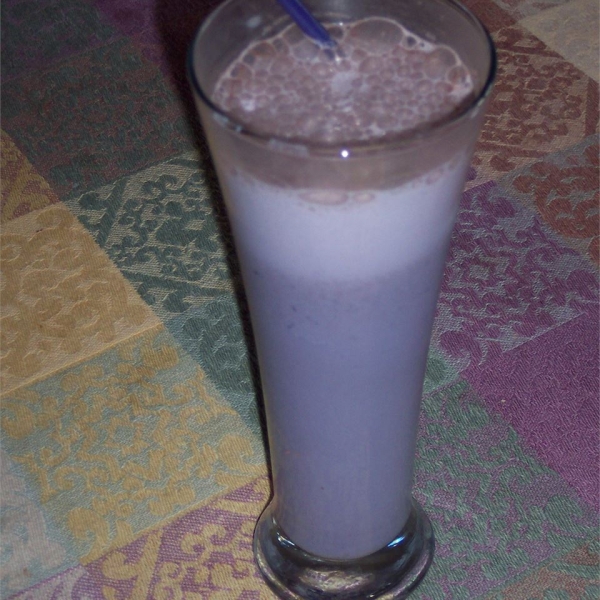 Chocolate and Blueberry Smoothie