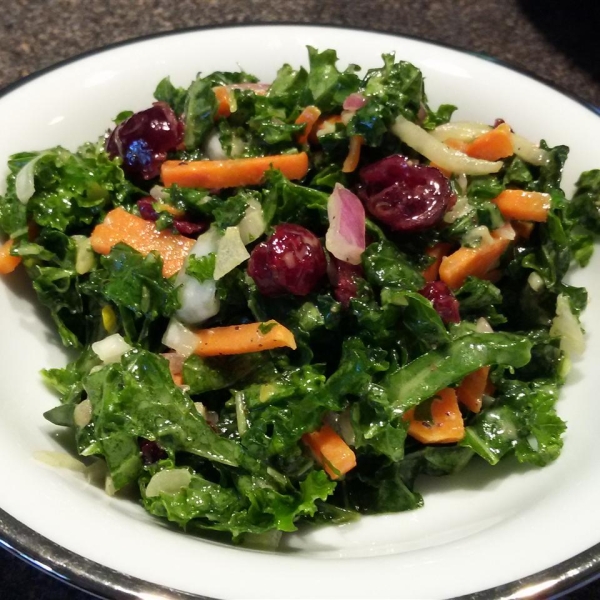 Easy Kale Slaw