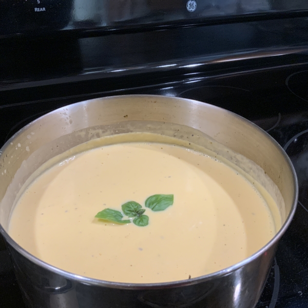 Butternut Squash Soup with Cream Cheese