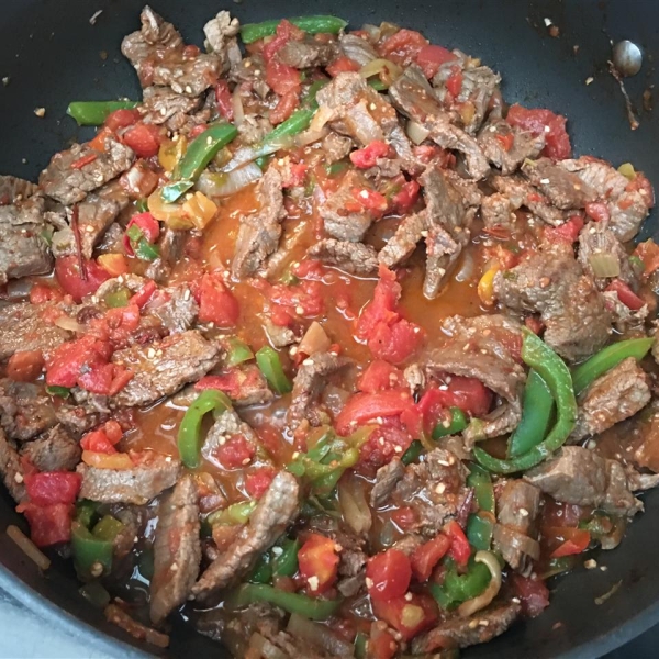 Spicy Beef Fajitas